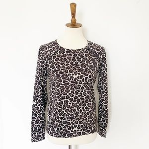 NWT!  Love fire long sleeve cheetah print top S